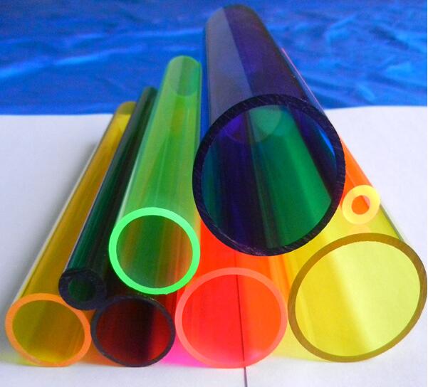 彩色高透有机玻璃管